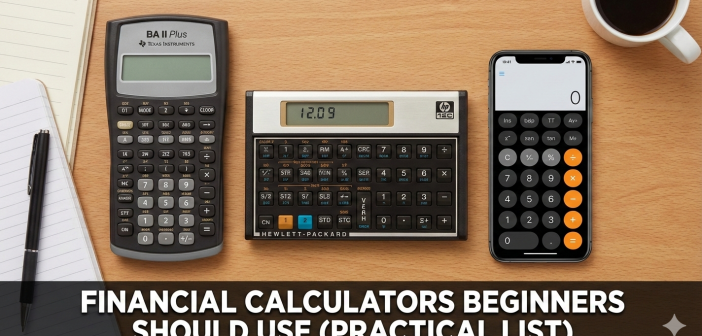 financial calculators for beginners