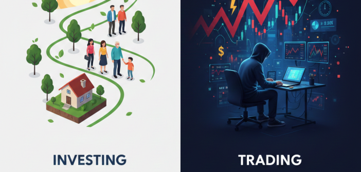 Investing vs Trading Explained for Beginners Help